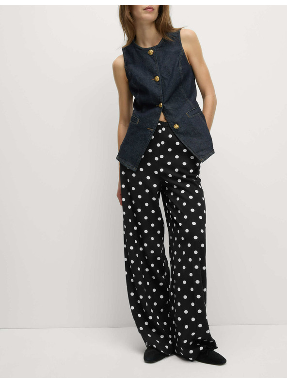 Marks & Spencer Široke hlače sa životinjskim printom Marks & Spencer