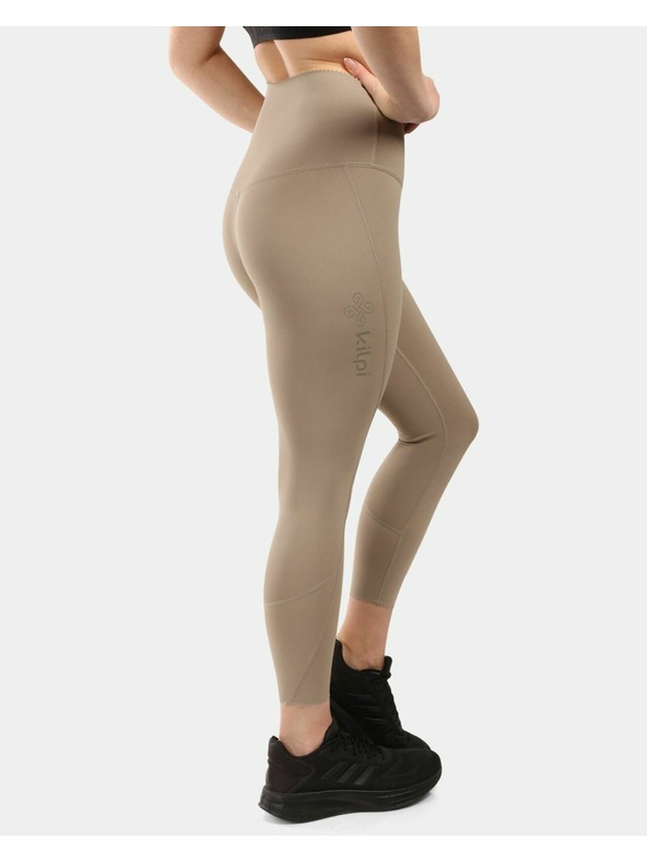 Kilpi Ženske fitness tajice Kilpi RIVIAN-W, sa OPTI-DRY funkcijom Khaki