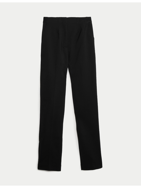 Marks & Spencer Uske gležnjače hlače od pamučne mješavine Marks & Spencer crna