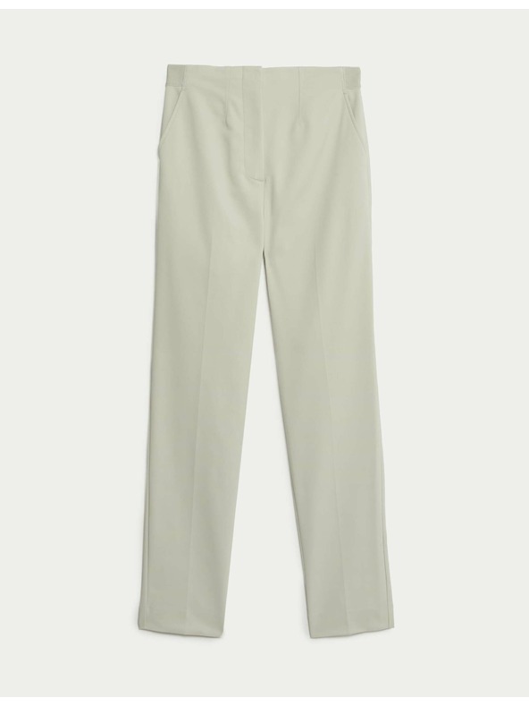 Marks & Spencer Uske gležnjače hlače od pamučne mješavine Marks & Spencer bež