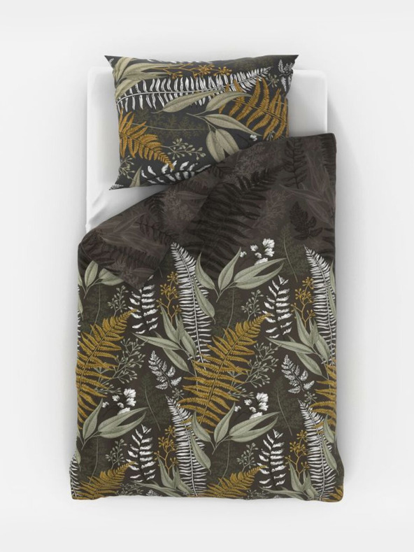 Kvalitex Satenska posteljina LUXURY COLLECTION 140x200, 70x90cm PAPRAT