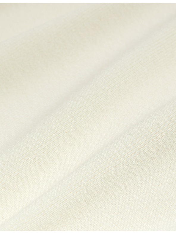 Marks & Spencer Pleteni prsluk s okruglim izrezom Marks & Spencer krem