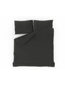 Kvalitex Jednobojna pamučna posteljina 140x200, 70x90cm tamnosiva Kvalitex