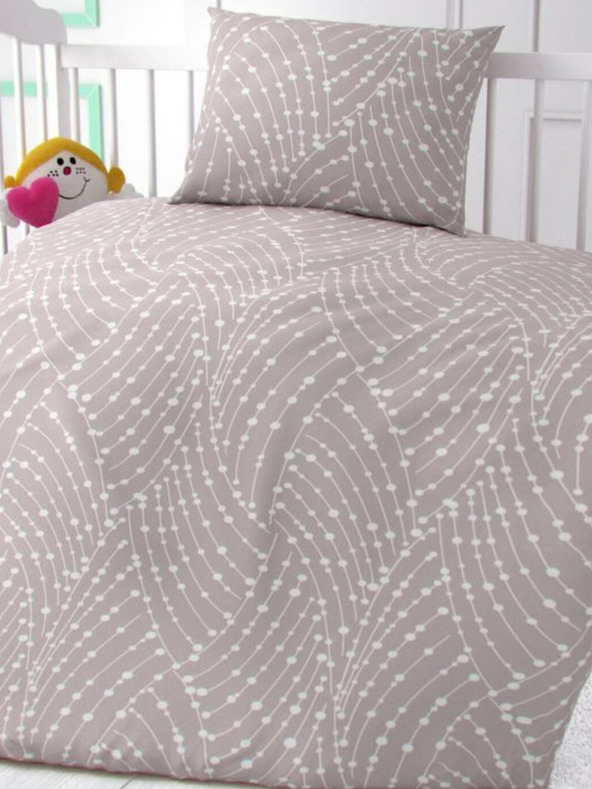 Kvalitex Pamučna posteljina Astra siva