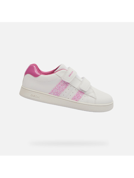 Geox Bijele Geox Eclyper tenisice za djevojčice