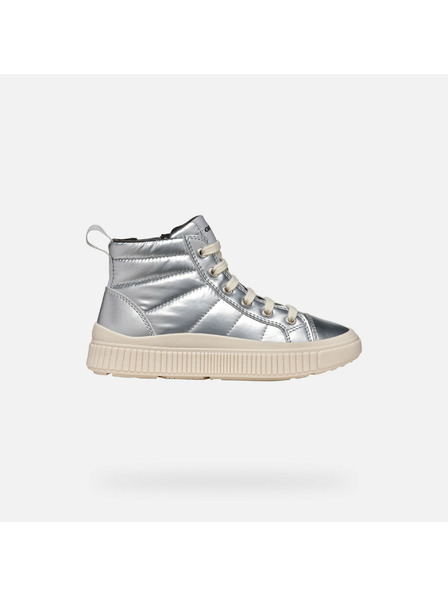 Geox Srebrne djevojačke tenisice Geox Laquinny