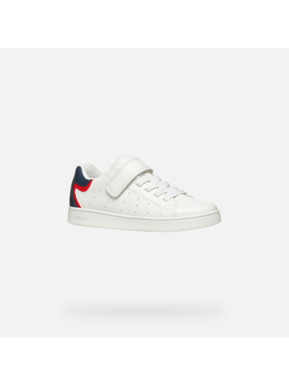 Geox Bijele dječačke tenisice Geox Eclyper