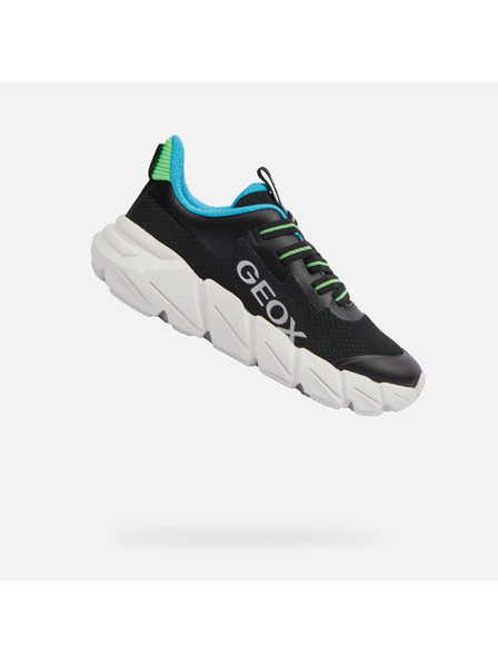 Geox Crne dječje tenisice Geox Fast