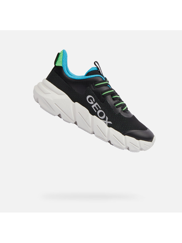 Geox Crne dječje tenisice Geox Fast