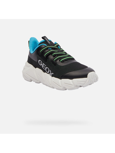 Geox Crne dječje tenisice Geox Fast