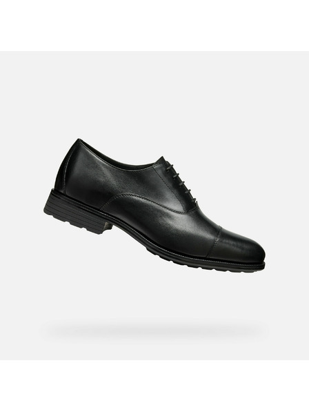 Geox Crna muška poslovna obuća Geox Walk Pleasure F