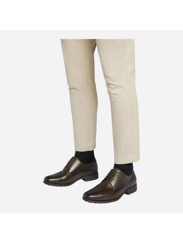 Geox Smeđa muška poslovna obuća Geox Walk Pleasure F