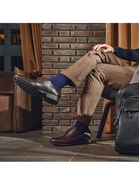 Geox Smeđa muška poslovna obuća Geox Walk Pleasure F