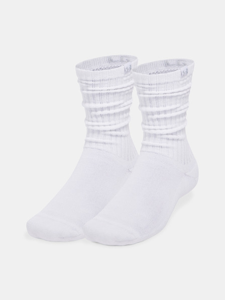 Under Armour Uniseks čarape Under Armour Sportswear Ctn Scrunch Crew (2 para)