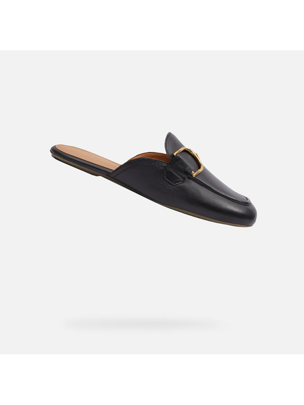 Geox Crne ženske mokasine Geox Palmaria