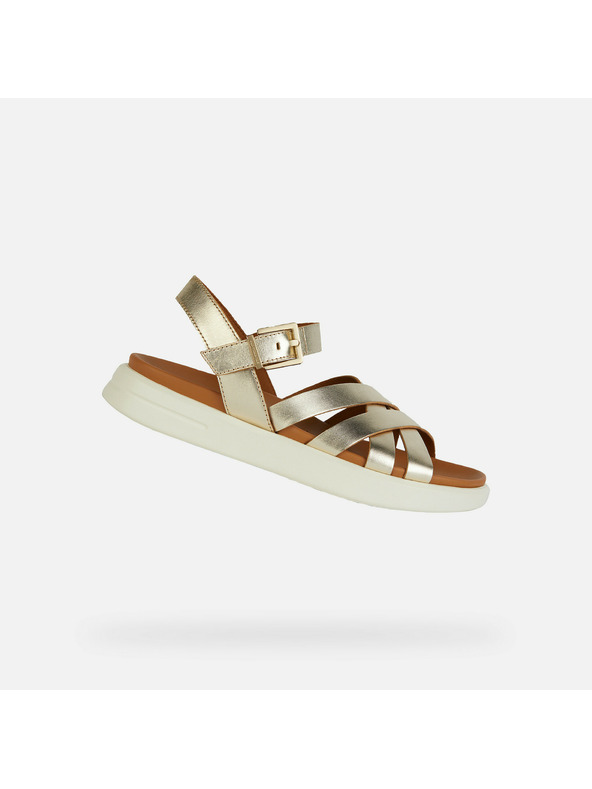 Geox Zlatne ženske sandale Geox XAN2S