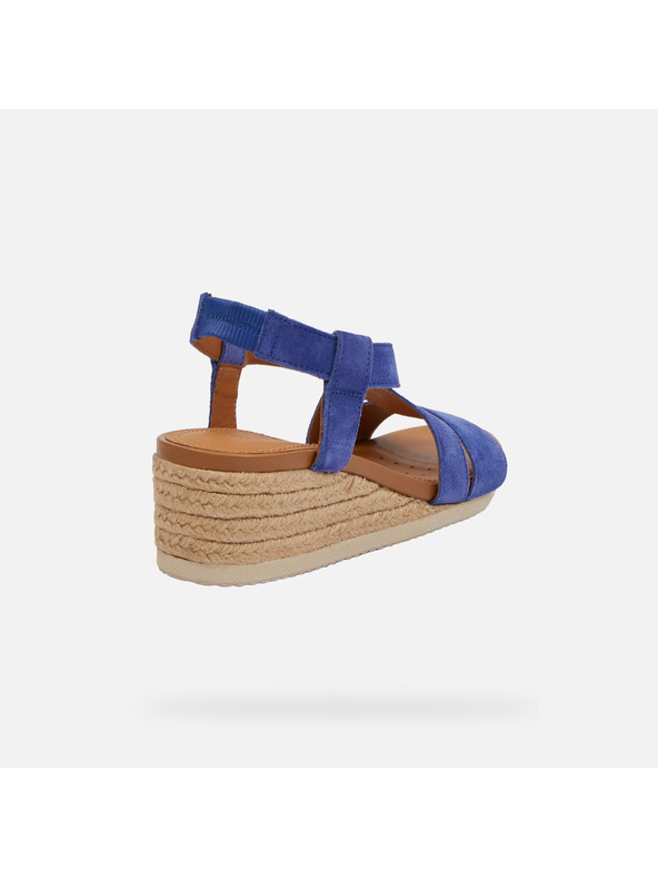 Geox Plave ženske sandale Geox Ischia Corda