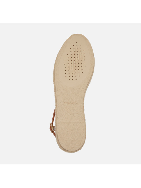 Geox Svijetlosmeđe ženske sandale Geox D Lampedusa