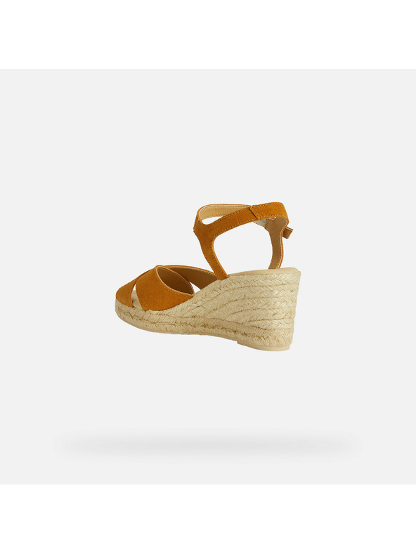 Geox Žute ženske sandale Geox Gelsa Low