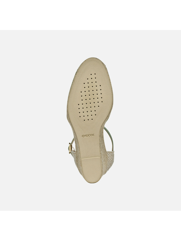 Geox Svjetlozelene ženske sandale Geox Gelsa Low