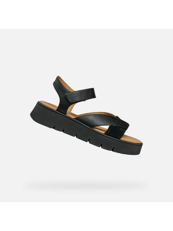 Geox Crne ženske sandale Geox Dandra 40