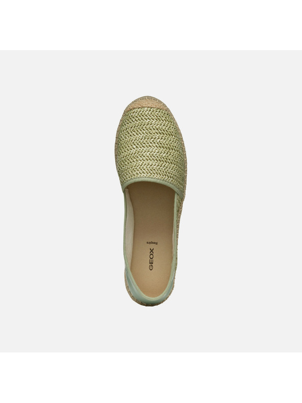 Geox Svijetlo zelene ženske espadrile Geox Lampedusa