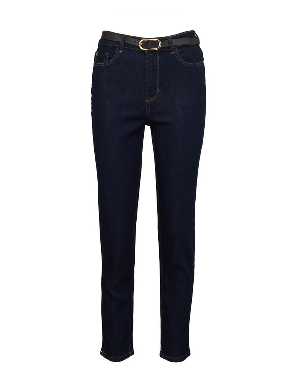 Orsay Tamnoplave ženske traperice mom fit kroja ORSAY