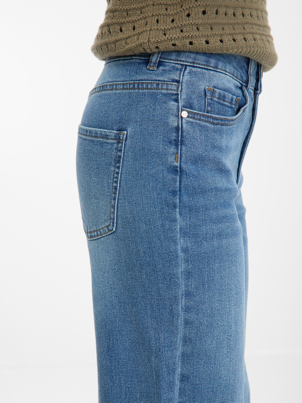 Orsay Plave ženske široke traperice ORSAY