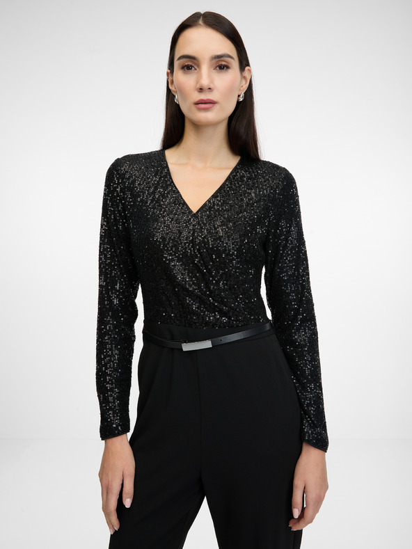 Orsay Crni ženski kombinezon ORSAY