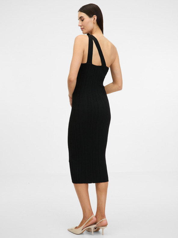 Orsay Crna ženska midi haljina ORSAY