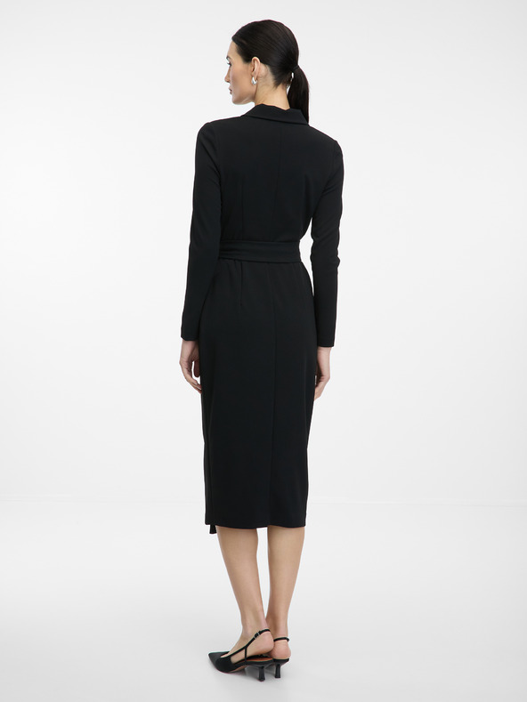 Orsay Crna ženska midi haljina ORSAY