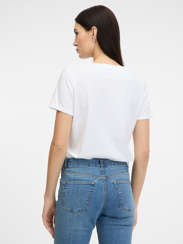 Orsay Bijela ženska majica kratkih rukava ORSAY