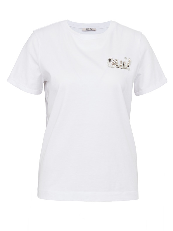 Orsay Bijela ženska majica kratkih rukava ORSAY