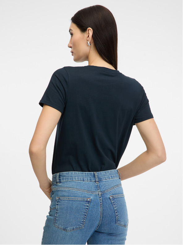 Orsay Tamnoplava ženska majica kratkih rukava ORSAY