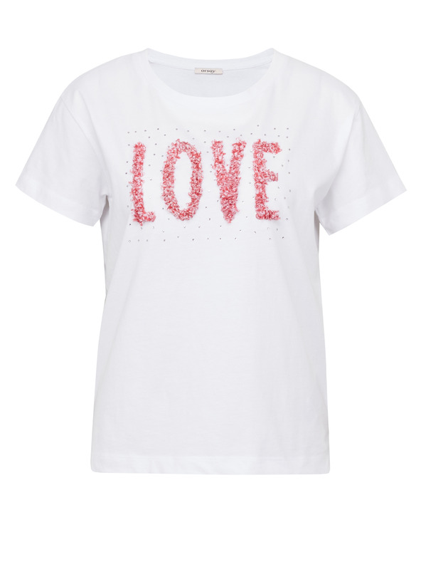 Orsay Bijela ženska majica kratkih rukava ORSAY