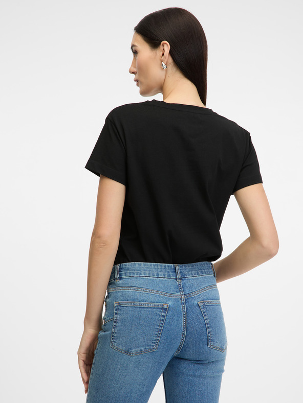 Orsay Crna ženska majica kratkih rukava ORSAY