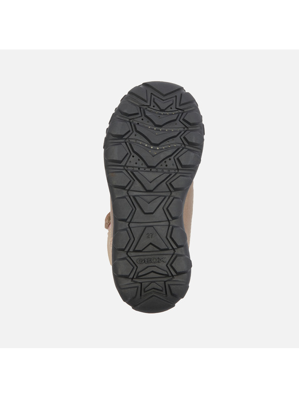 Geox Bež djevojčinska zimska obuća Geox Trekkyup B Ab