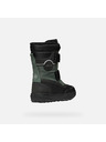 Geox Tamno zelena dječja zimska obuća Geox Bunshee Pg B A
