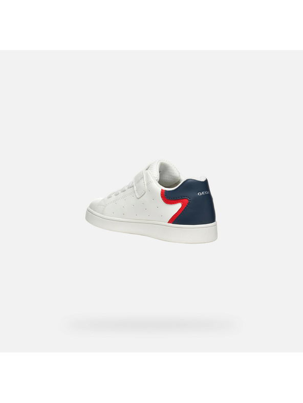 Geox Bijele dječačke tenisice Geox Eclyper
