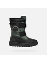 Geox Tamno zelena dječja zimska obuća Geox Bunshee Pg B A