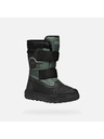 Geox Tamno zelena dječja zimska obuća Geox Bunshee Pg B A