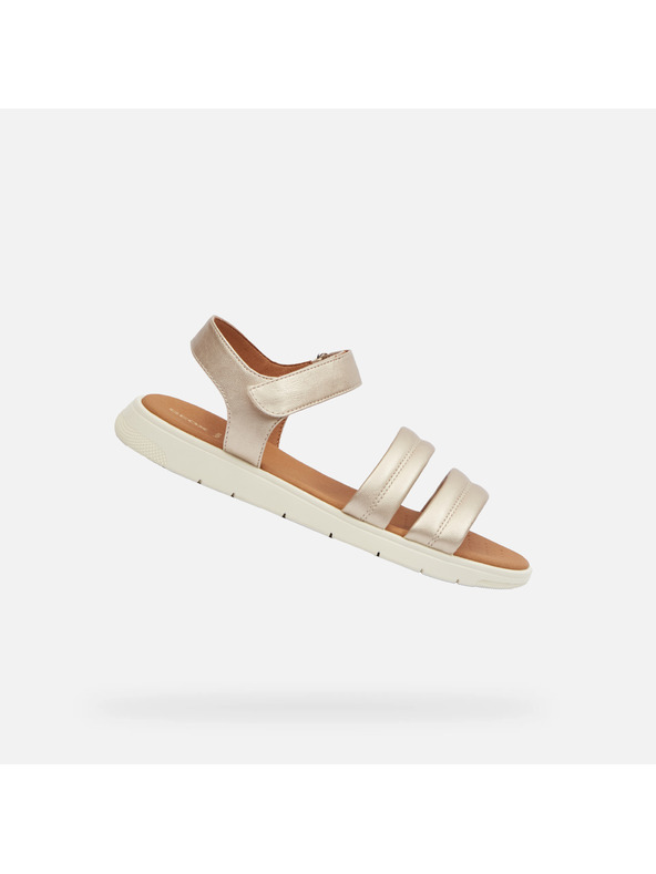 Geox Zlatne ženske sandale Geox Dandra