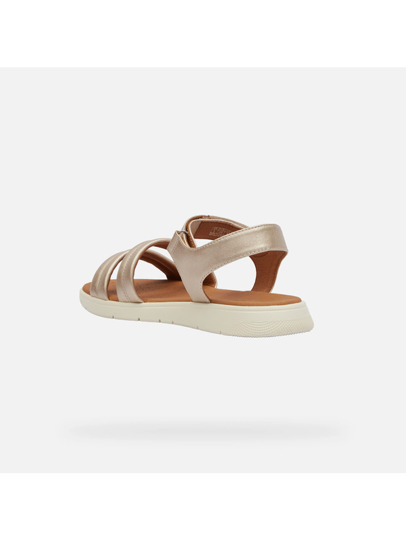 Geox Zlatne ženske sandale Geox Dandra