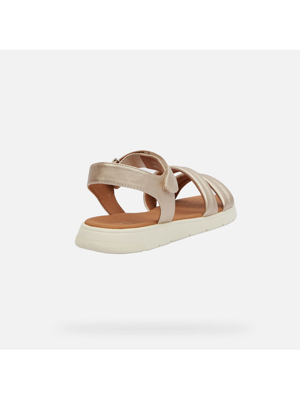 Geox Zlatne ženske sandale Geox Dandra