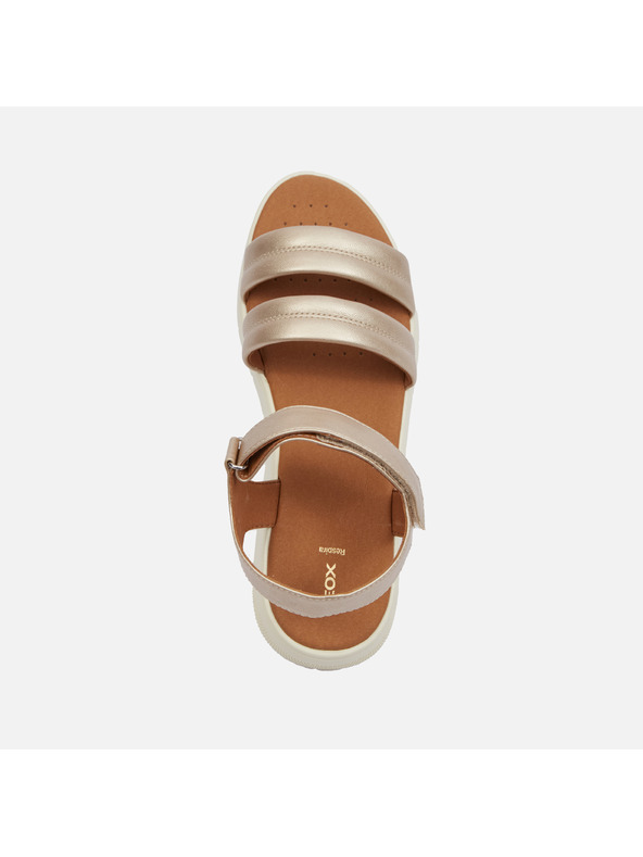 Geox Zlatne ženske sandale Geox Dandra