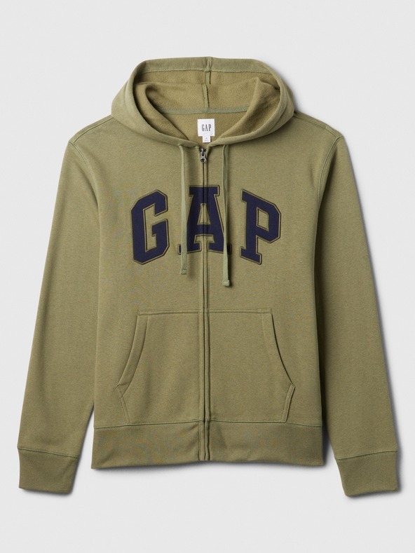 GAP GAP majica s patentnim zatvaračem s logotipom