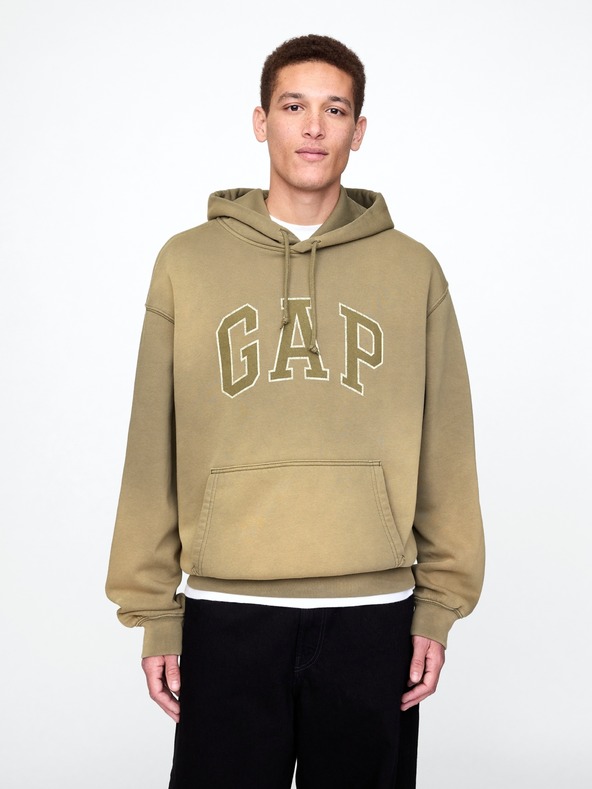 GAP Oversize majica s logom Americana Unisex GAP