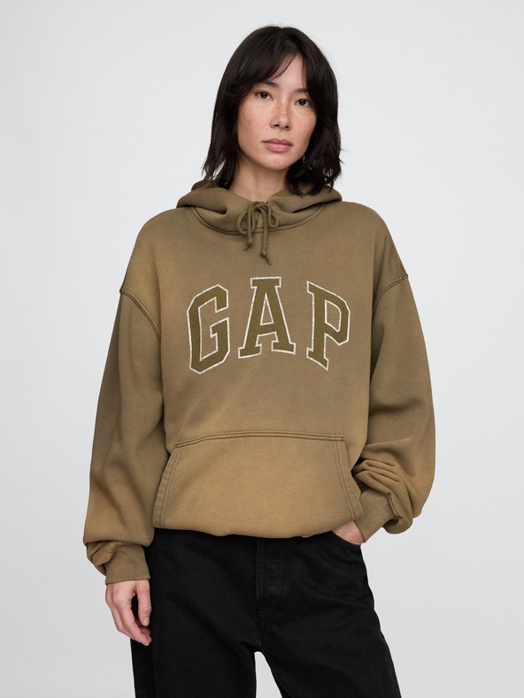 GAP Oversize majica s logom Americana Unisex GAP