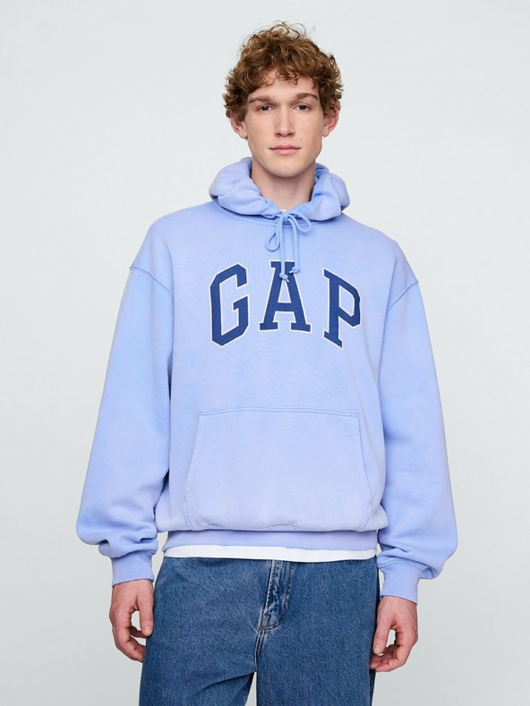 GAP Oversize majica s logom Americana Unisex GAP
