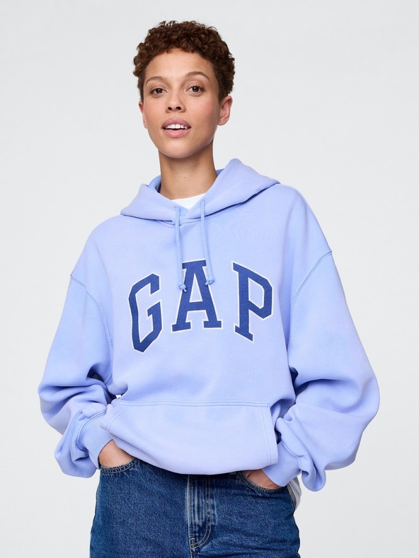 GAP Oversize majica s logom Americana Unisex GAP
